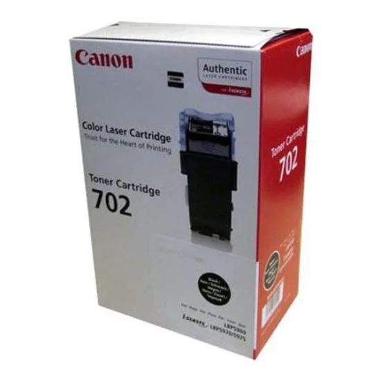 Zdjęcie produktu: Toner Canon 702 BK Czarny 9645A004 10000 stron. Dokładny wariant o kodzie producenta 9645A004 i EAN 49