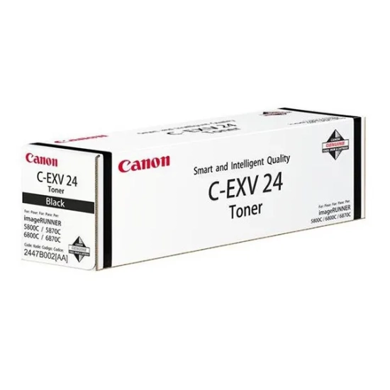 Zdjęcie produktu: Toner Canon C-EXV24 BK Czarny 2447B002 48000 stron. Dokładny wariant o kodzie producenta 2447B002 i EA