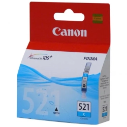 Oryginalny tusz Canon CLI-521 C 2934B001, cyjan, 9 ml, 505 stron