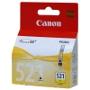 Oryginalny tusz Canon CLI-521 Y 2936B001, żółty, 9 ml, 505 stron