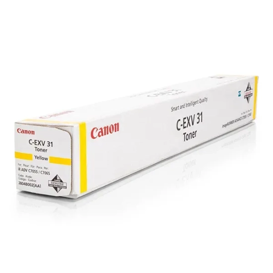Oryginalny toner Canon C-EXV31 Y 2804B002, żółty, 52 000 stron