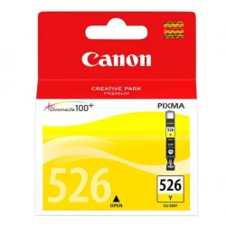Oryginalny tusz Canon CLI-526 Y 4543B001, żółty, 9 ml