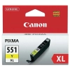 Oryginalny tusz Canon CLI-551 XL Y high capacity 6446B001, żółty, 11 ml