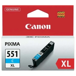 Oryginalny tusz Canon CLI-551 XL C high capacity 6444B001, cyjan, 11 ml