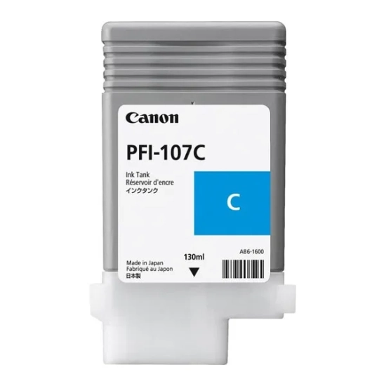 Oryginalny tusz Canon PFI-107 C 6706B001, cyjan, 130 ml