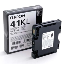 Oryginalny tusz Ricoh wkład żelowy 405765 GC41KL, czarny, 600 stron