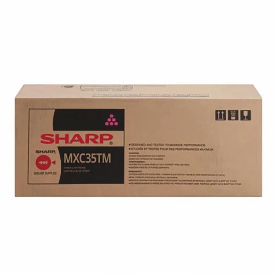Oryginalny toner Sharp MXC35TM, magenta, 6 000 stron