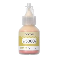 Oryginalny tusz Brother BT5000Y, żółty, 5 000 stron