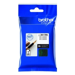 Oryginalny tusz Brother 12 LC3617BK, czarny, 12,5 ml, 550 stron