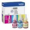 Oryginalny tusz Brother BT5000CLVAL, 3 × 5 000 stron