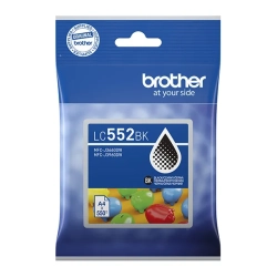 Oryginalny tusz Brother LC552BK, czarny, 550 stron