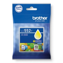 Oryginalny tusz Brother LC552Y, żółty, 550 stron