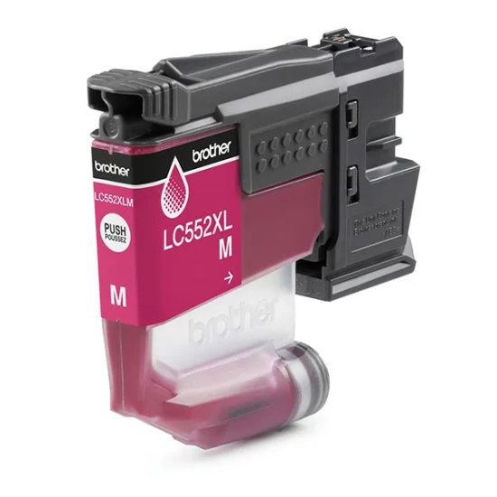 Oryginalny tusz Brother LC552XLM, magenta, 1 500 stron