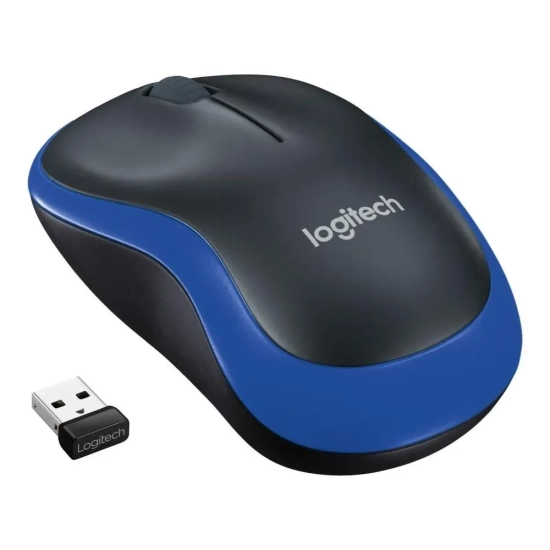 Mysz bezprzewodowa Logitech M185 910-002236 niebieska