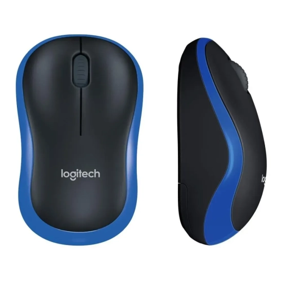 Mysz bezprzewodowa Logitech M185 910-002236 niebieska