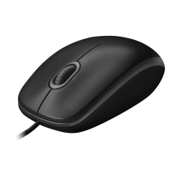 Mysz przewodowa komputerowa Logitech B100 biurowa oburęczna 910-003357