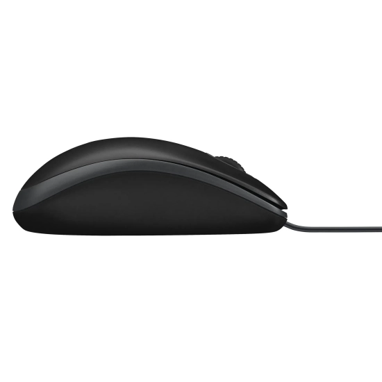 Mysz przewodowa komputerowa Logitech B100 biurowa oburęczna 910-003357