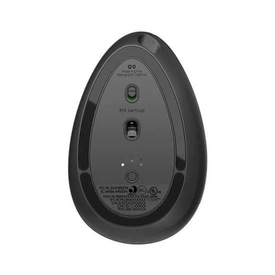 Mysz bezprzewodowa ergonomiczna Logitech MX Vertical 910-005448 grafitowa