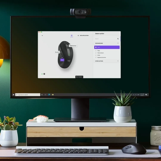 Mysz bezprzewodowa Logitech Signature M650 szara