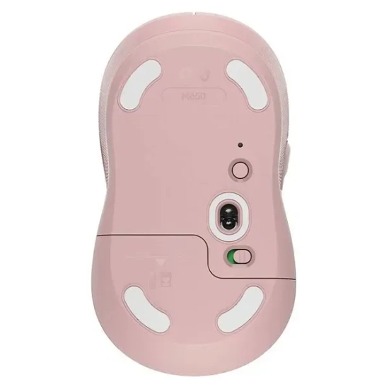 Mysz bezprzewodowa Logitech Signature M650 4000 DPI różowa
