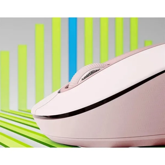 Mysz bezprzewodowa Logitech Signature M650 4000 DPI różowa
