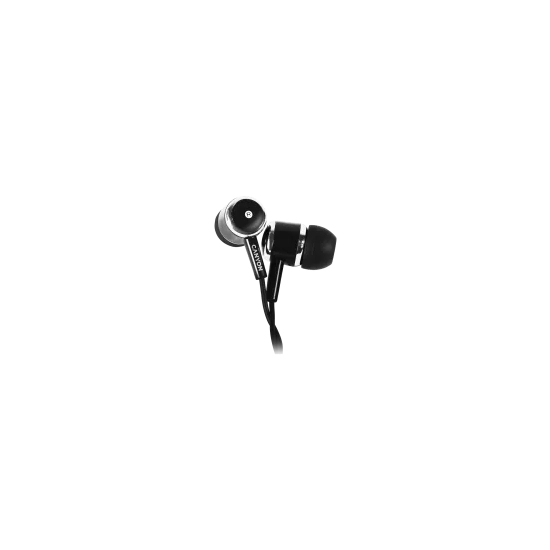 Canyon Słuchawki dokanałowe EPM-01 Mic Mini-Jack 1.2 m Czarne
