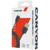 CANYON Kabel CFI-1 USB do Lightning 5W 1 m Czarny