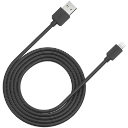 Kabel USB-A–Lightning CANYON CFI-1 5 W 1 m czarny. Dokładny wariant CNE-CFI1B.