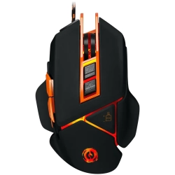 CANYON Mysz przewodowa gamingowa Hazard GM-6 LED Czarna