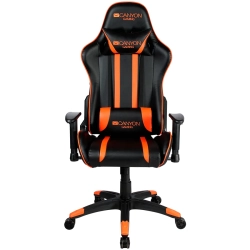 CANYON Fotel gamingowy Fobos GC-3 Pomarańczowy. Zdjęcie przedstawia dokładny wariant produktu oznaczony kodem producenta CANYON Fotel gamingowy Fobos GC-3 Pomarańczowy. Zdjęcie przedstawia dokładny wariant produktu oznaczony kodem producenta