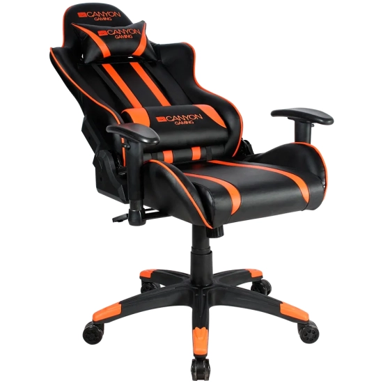 Canyon Fotel gamingowy Fobos GC-3 Pomarańczowy