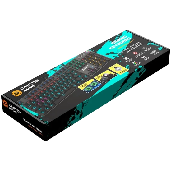 Klawiatura Canyon Nightfall GK-7 RGB US