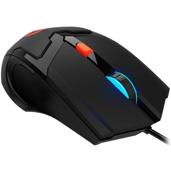 CANYON Mysz gamingowa Vigil GM-2 RGB 6 przyc. przew. Czarna
