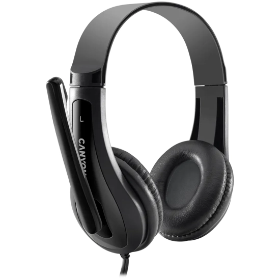 Canyon Zestaw słuchawkowy HSC-1 PC Mik 2 m Czarny