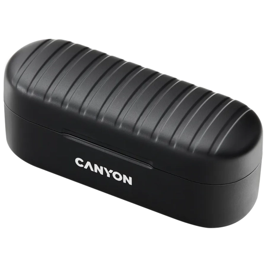 Canyon Słuchawki dokanałowe TWS-1 Czarne