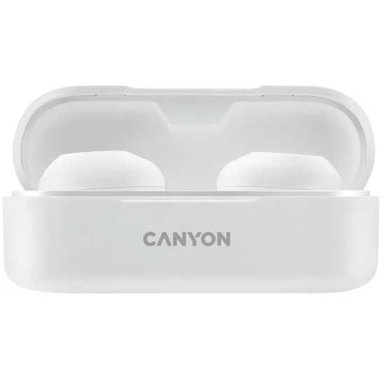 Słuchawki TWS CANYON TWS-1 CNE-CBTHS1W białe
