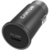 CANYON Ładowarka samochodowa C-20 PD 20W USB-C Czarna