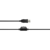 Canyon Zestaw słuchawkowy СHSC-1 PC Mik 2 m Czarny