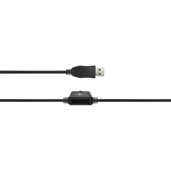 Zestaw słuchawkowy CANYON OnTalk 1 USB-A 2 m czarny