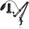 Lorgar Mikrofon USB Voicer 931 gamingowy kardioidalny czarny