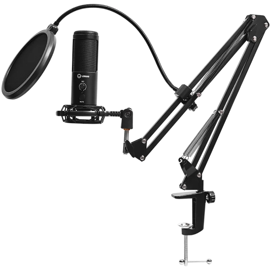 Lorgar Mikrofon USB Voicer 931 gamingowy kardioidalny czarny