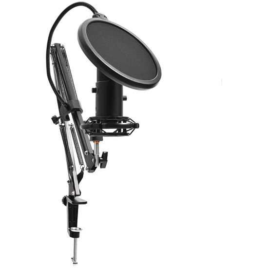 Lorgar Mikrofon USB Voicer 931 gamingowy kardioidalny czarny