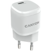 CANYON Ładowarka sieciowa H-20-05 PD 20W USB-C Biała