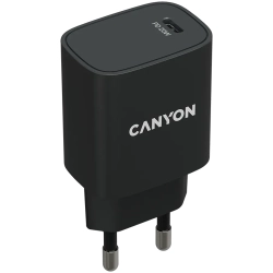 CANYON Ładowarka sieciowa H-20-02 PD 20W USB-C Czarna
