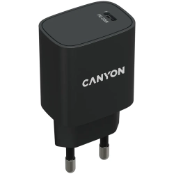 CANYON Ładowarka sieciowa H-20-02 PD 20W USB-C Czarna