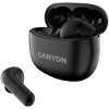 Canyon Słuchawki dokanałowe TWS-5 Etui Czarne