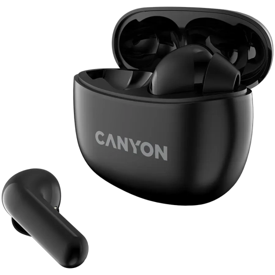 Słuchawki TWS CANYON TWS-5 Bluetooth 5.3 czarne