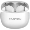 Słuchawki TWS CANYON TWS-5 Bluetooth 5.3 białe