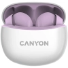 Słuchawki TWS CANYON TWS-5 Bluetooth 5.3 fioletowe