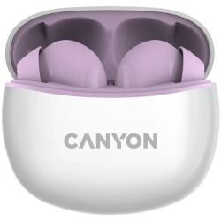 Słuchawki TWS CANYON TWS-5 Bluetooth 5.3 fioletowe